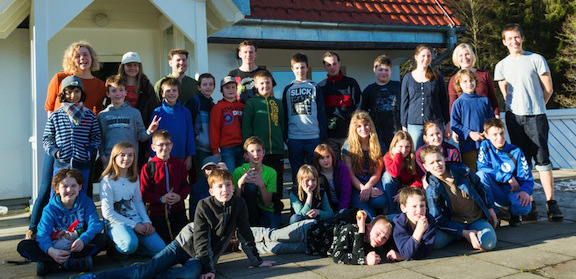 Gruppenbild Ostercamp 2015